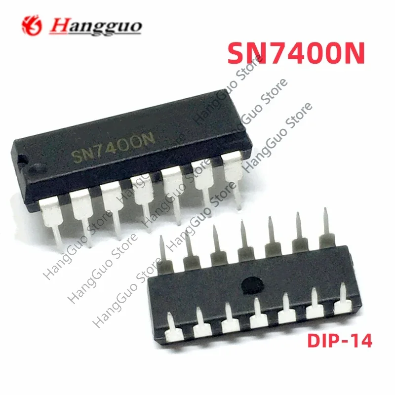 20Pcs/Lot Original  SN7400N SN7400 7400N DIP-14 IC Chip  Best Quality