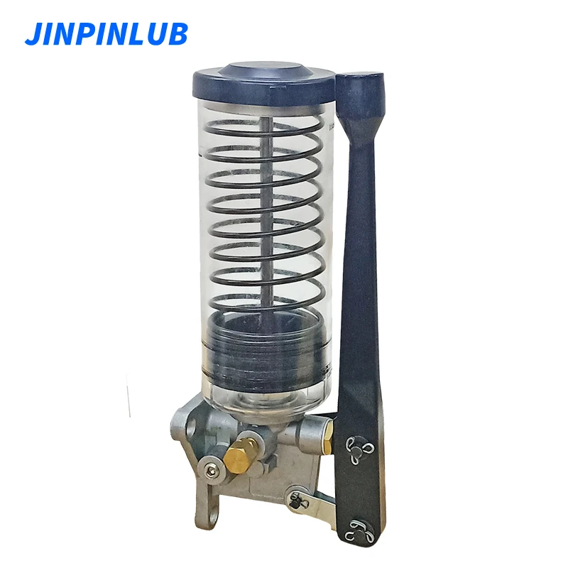 

JINPINLUB ручной насос для смазки высокого давления с пружиной для системы смазки с ЧПУ