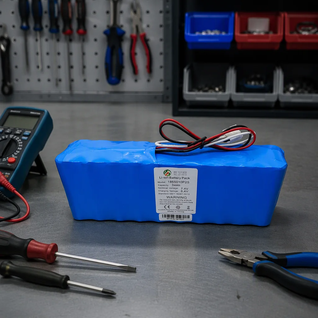 3S8P 12V 25.6Ah High Performance Liquid Battery Pack with LiNiMnCoO2 Cathode and 800 Cycles