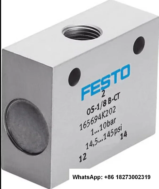 

FESTO logic component, OR gate 6682 OS-1/4-B in stock