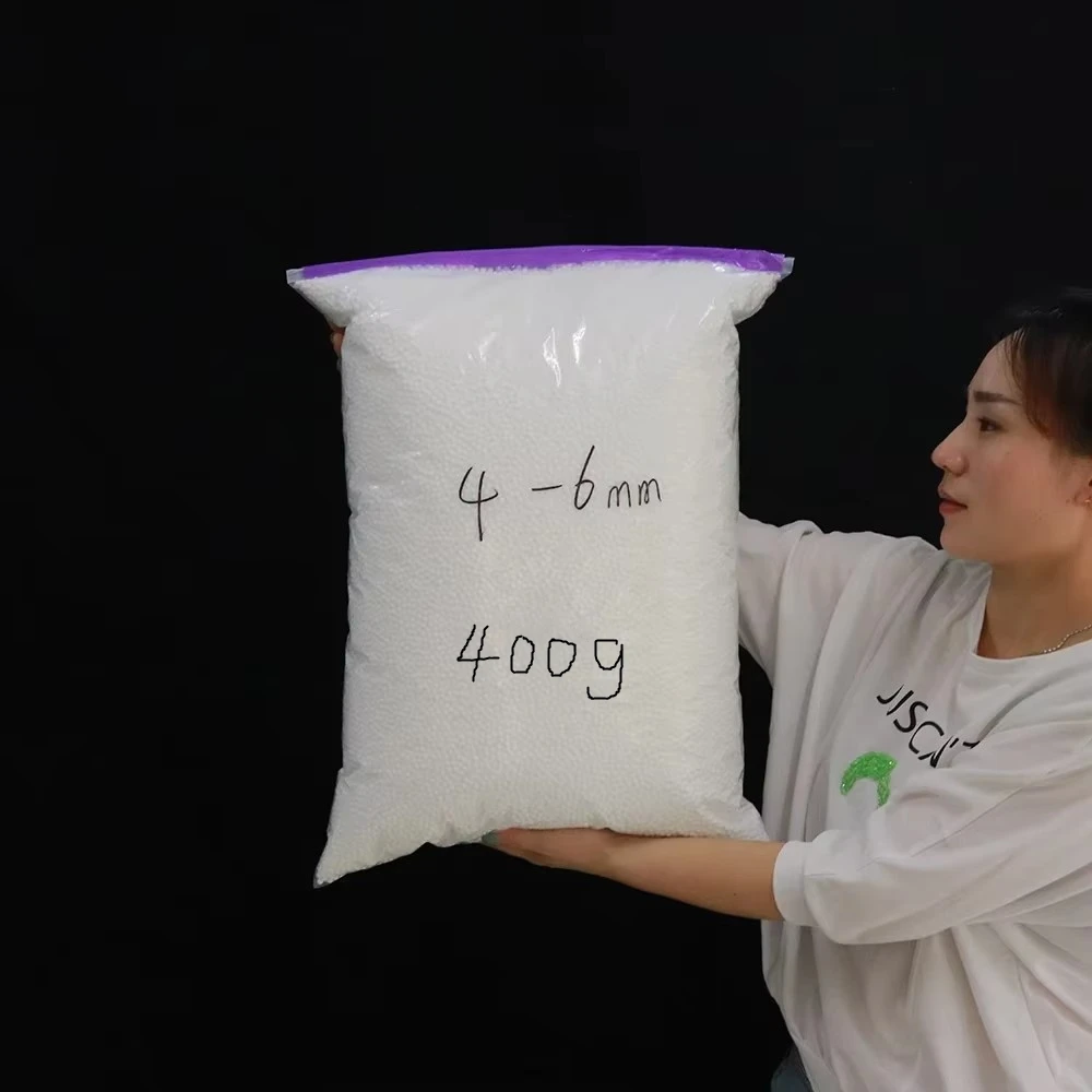 Material de Relleno, Bolas de Espuma Blancas de 4-6mm, 200g/400g, Bolsa de Bolas de Espuma para Rellenar, Relleno para Almohadas de Cuna, Sillas, Sofás