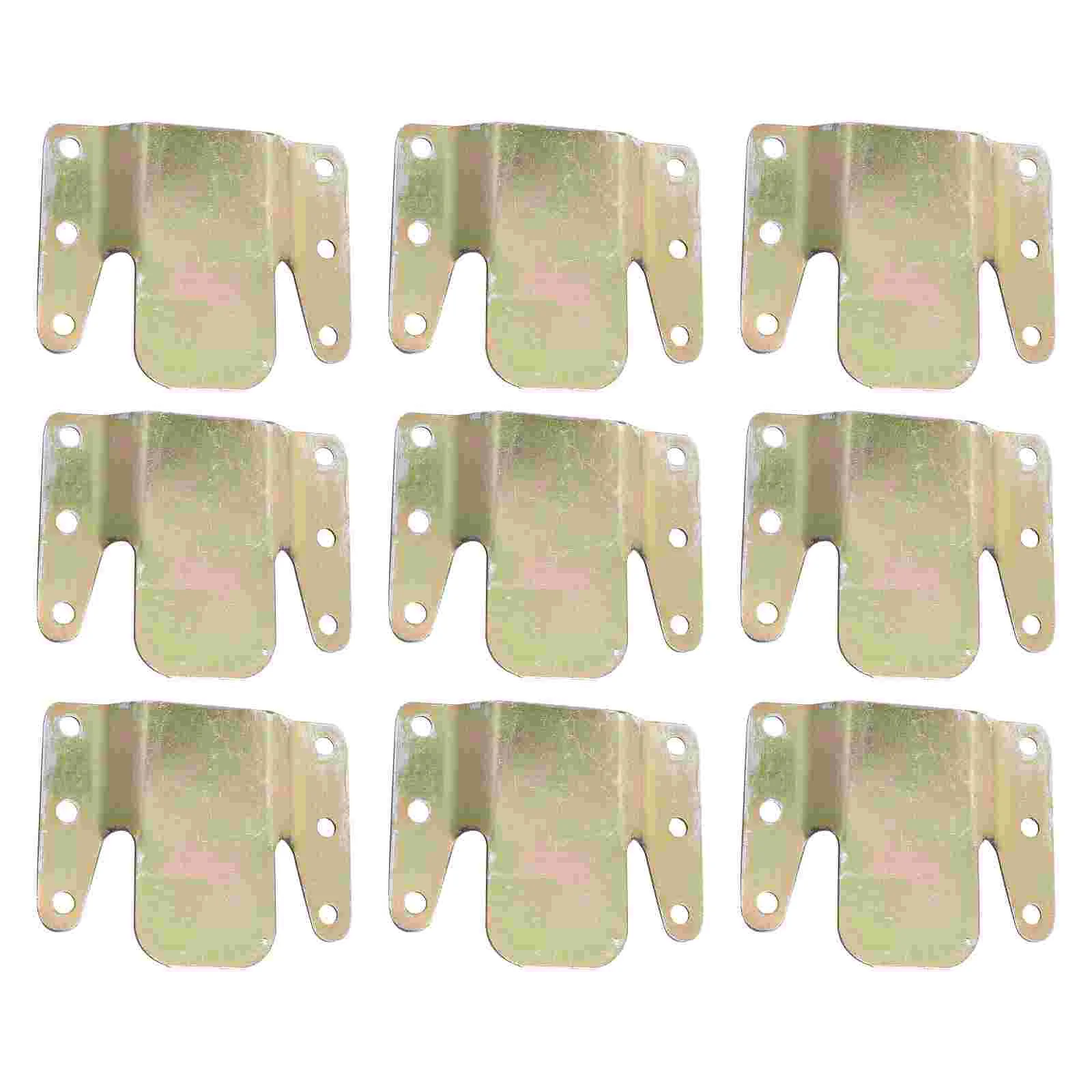 20 Pcs Sofa Insert Brackets Connector Interlocking Cold Rolled Steel Furniture Sectional Couch