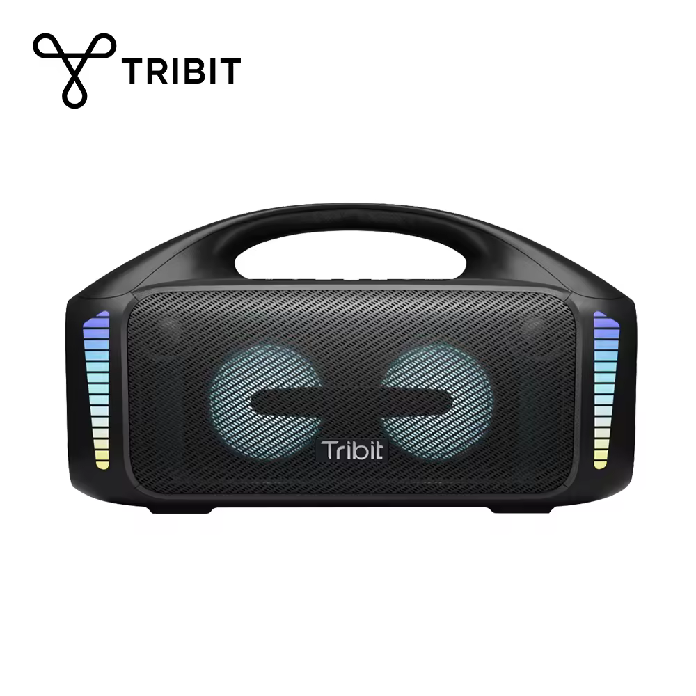Tribit portátil bluetooth alto-falante 90w stormbox explosão ao ar livre sem fio alto-falante ipx7 à prova dwaterproof água festa acampamento alto-falante 30h playtime
