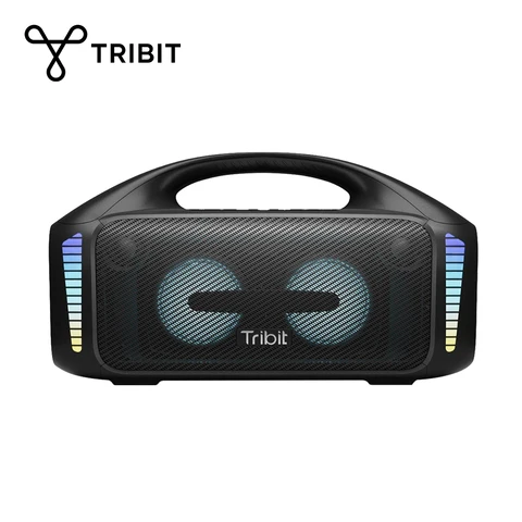 Tribit portátil bluetooth alto-falante 90w stormbox explosão ao ar livre sem fio alto-falante ipx7 à prova dwaterproof água festa acampamento alto-falante 30h playtime