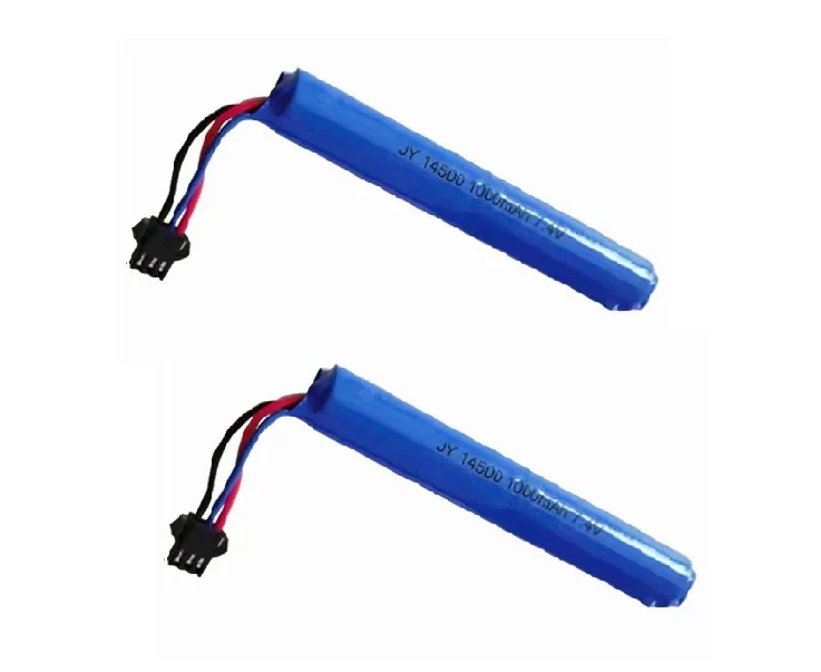 Pin 7.4V 500Mah Cho RC Xe Ô Tô Đồ Chơi Xe Tăng Đoàn Tàu Robot Thuyền Súng 500Mah 7.4V Sạc Xả 14500