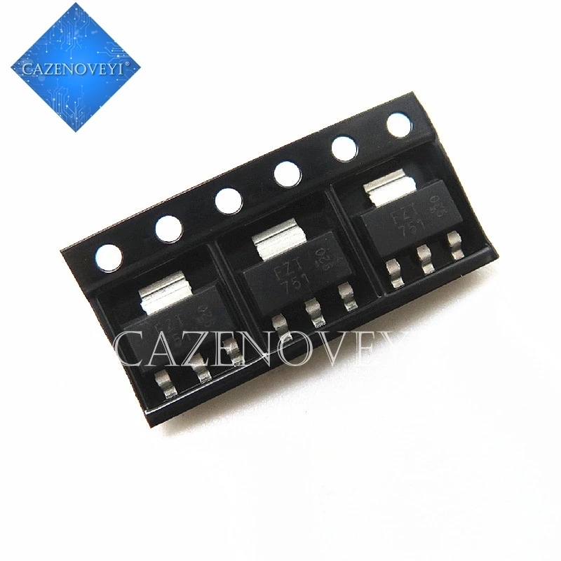 10pcs/lot FZT605TA FZT651TA FZT653TA FZT751TA FZT968TA FZT605 FZT651 FZT653 FZT751 FZT968 SOT-223 In Stock