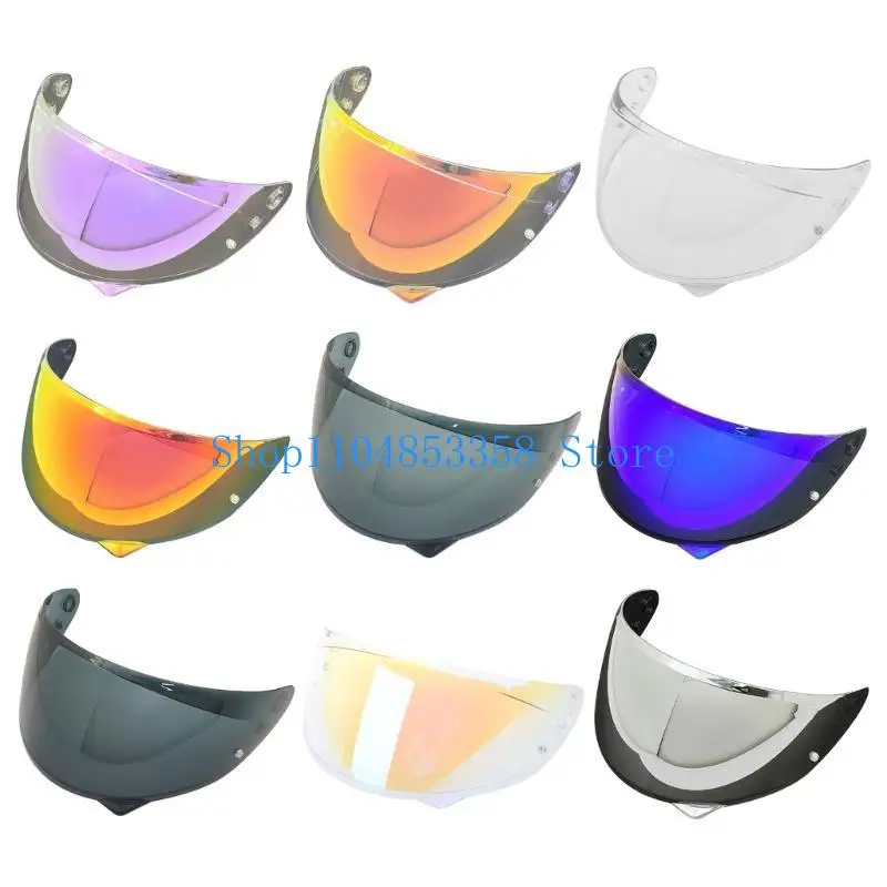 

652F High Performances Motorcycle Visors Wide View Helmets Visors PC Lens for Professional Racings & Trip for HJC C10