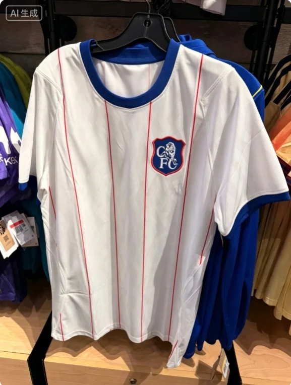 2026/27 New Men's Chelsea Match Jersey 3D Print Y2K Oversized Quick Drying Home Sports Shirt for Daily and Training Wear T-shirt