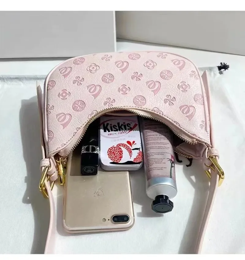 العلامة التجارية مصمم بو الجلود الأزهار طباعة المرأة حقيبة الكتف عارضة حقيبة كروسبودي حقيبة يد الأفاق #6