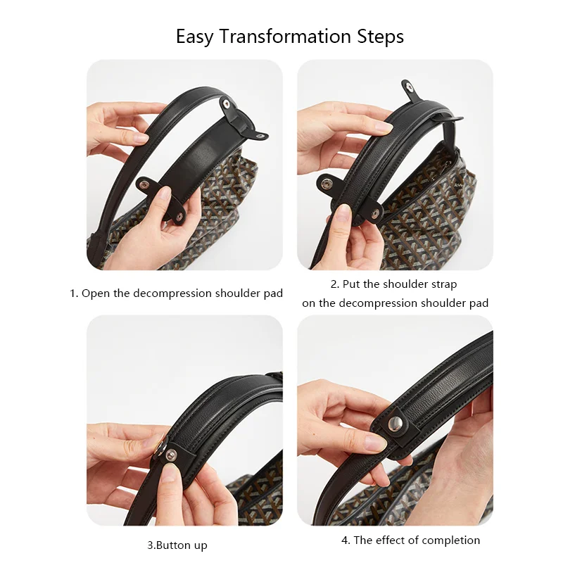 Anti-slip Shoulder Rest For Hobo,Widened Leather Shoulder Pad,Reduce Stress Bag Strap Decompression Bag Accessories