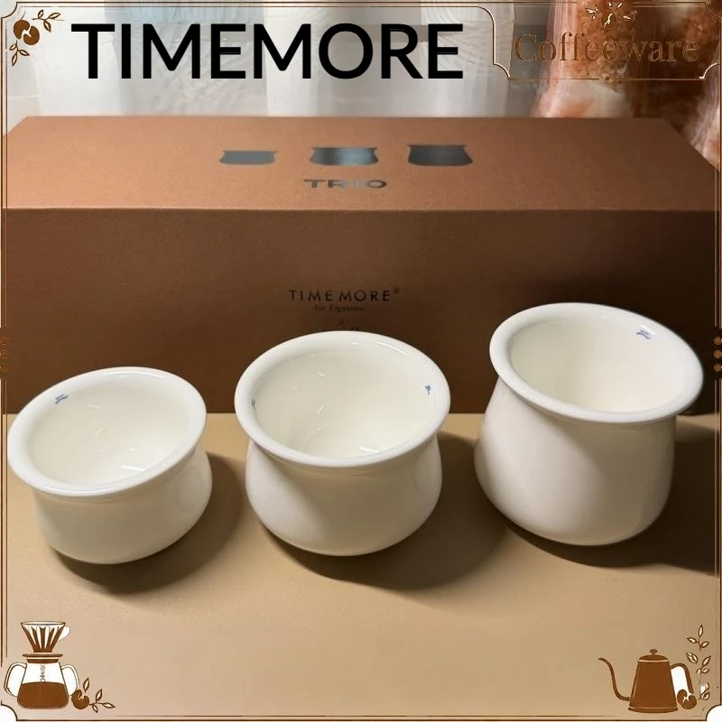 Timemore X 2 Piece Set Ceramic Espresso Tasting Cups Hand Brew Milk Coffee Cups For Home Cafe Professional Barista Lovers Tool - view 6