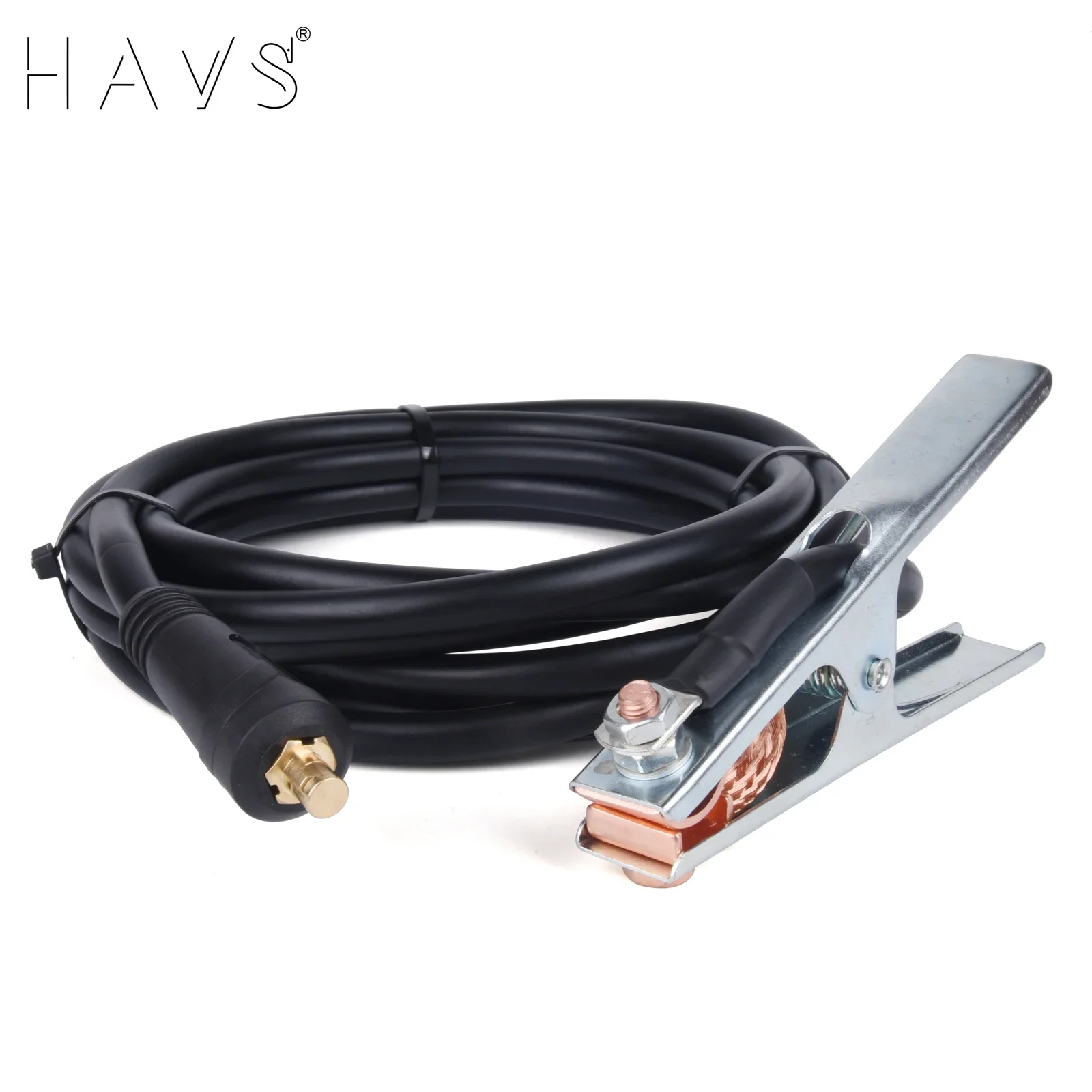 

150 Amp 200 Amp 300 Amp Ground Clamp Welding Lead DINS 10-25/35-50 Connector 16 And 25 Square Cable 15 FEET