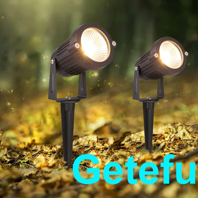 LED Cob Outdoor Garten Licht LED Rasen Lampe Spike 18W 15W 10W 7W wasserdichte Glühbirne AC220V 110V 12V Landschaft IP65 Weg Scheinwerfer – Detail 15