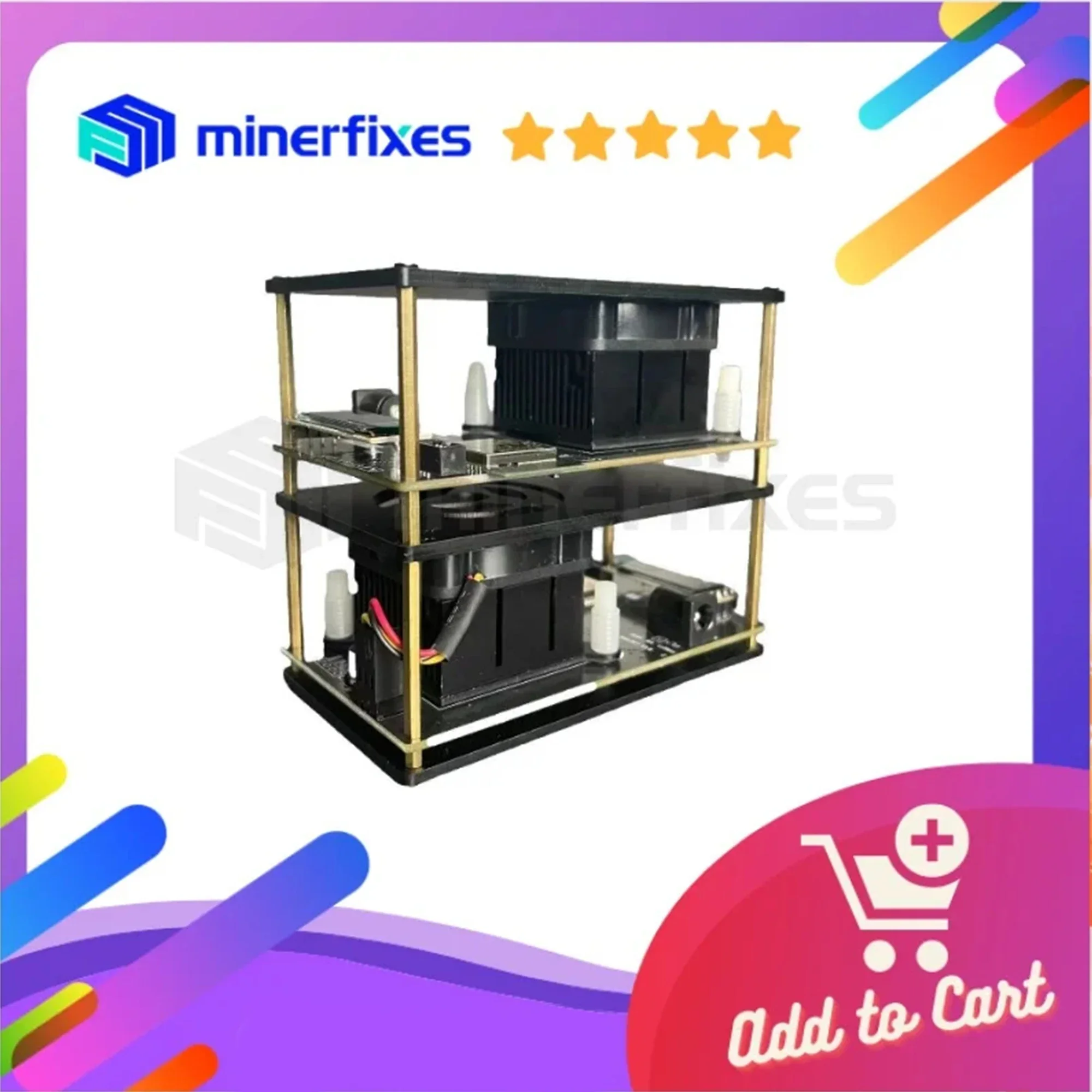 Bitaxe BM1397 640GH/S Bitcoin BTC Solo Miner Crypto Mining mini asic Miner crypto moeda