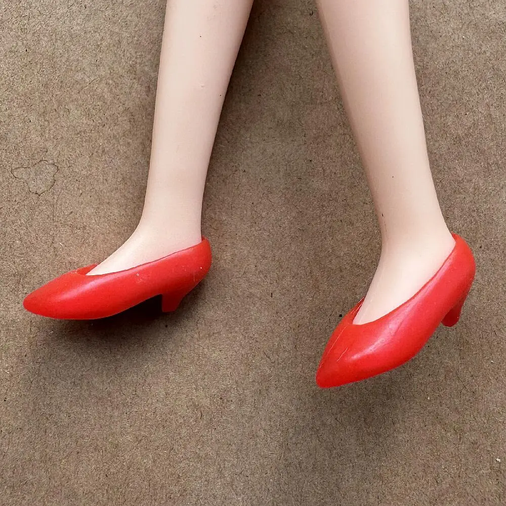 1/6 Maßstab Licca Puppenschuhe DIY High Heels & Flachsohlen Deko-Spielzeug für Puppenzubehör – Detail 18