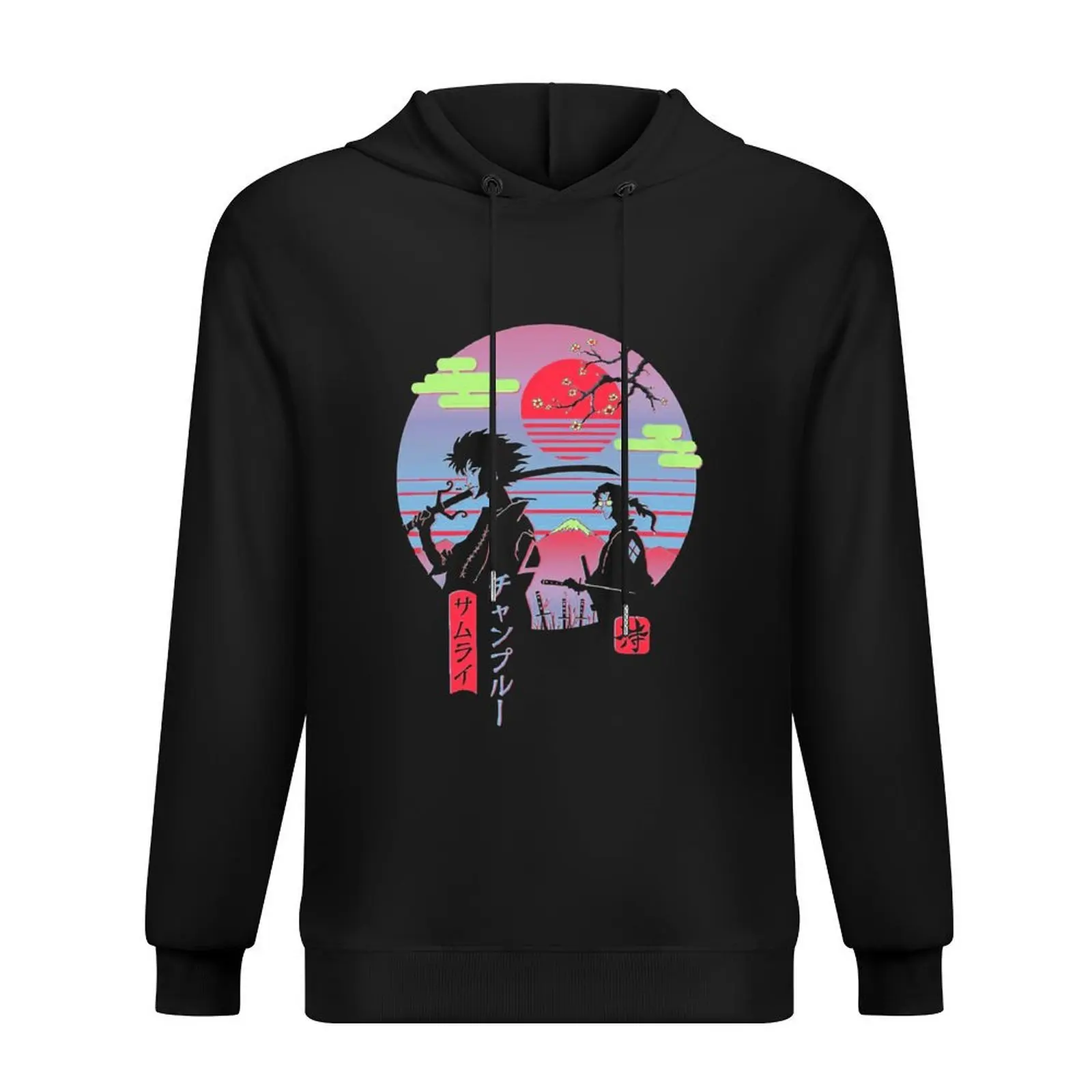 

Neon Austetic Retro Chillhop Essential Hoodie japanese style blouse aesthetic clothing autumn new products big size hoodie
