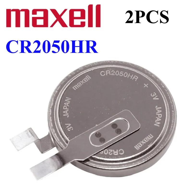 2pcs/lot CR2050 CR2050HR BR2050 LM2050 2050 3V Lithium Battery for Tire Pressure Monitoring Sensor High Temperature Resistant