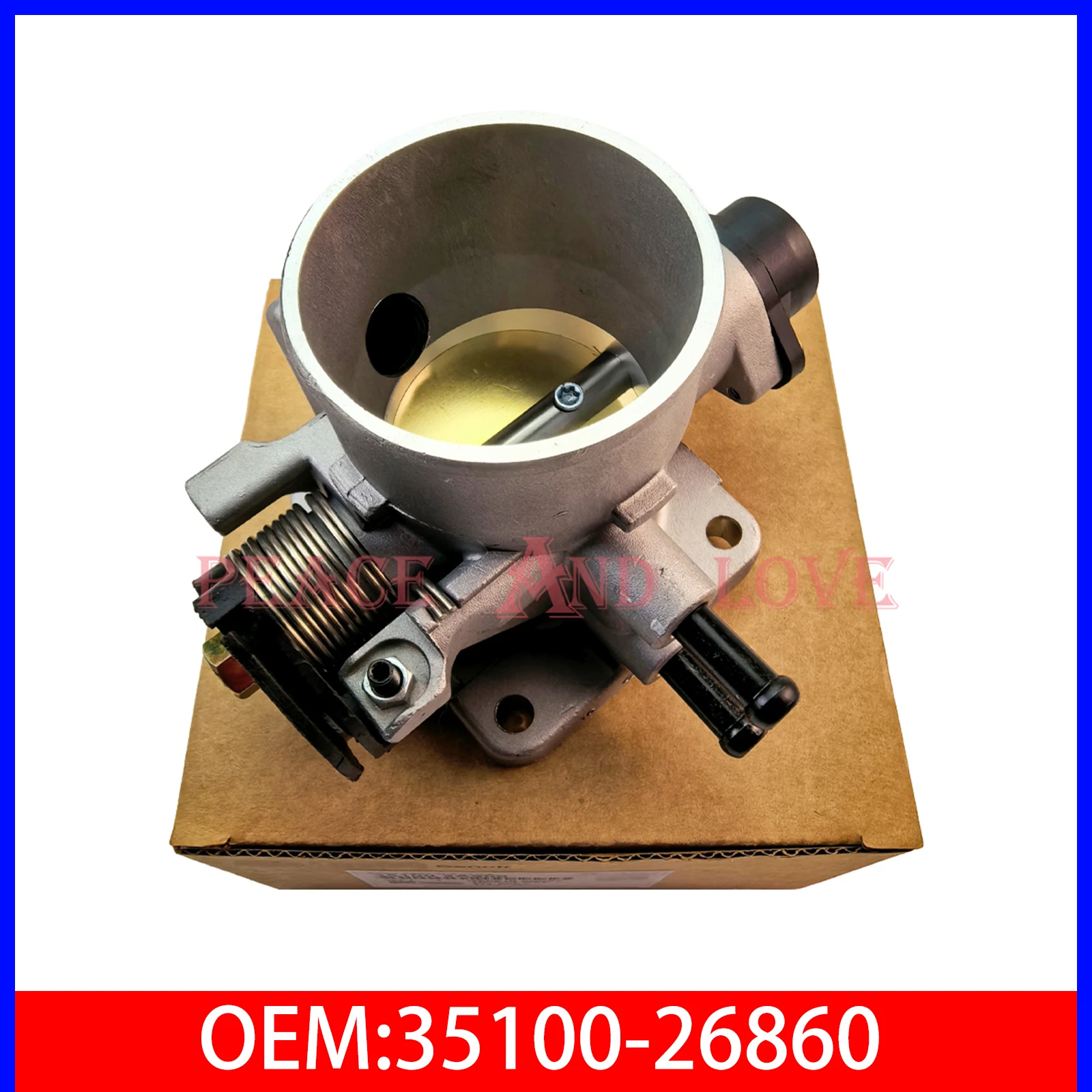 

35100-26860 3510026860 Brand New Throttle Body Fit For Hyundai Accent III Kia Rio Rio5 1.6L 2006-2011 DOHC L4 16V V53810006