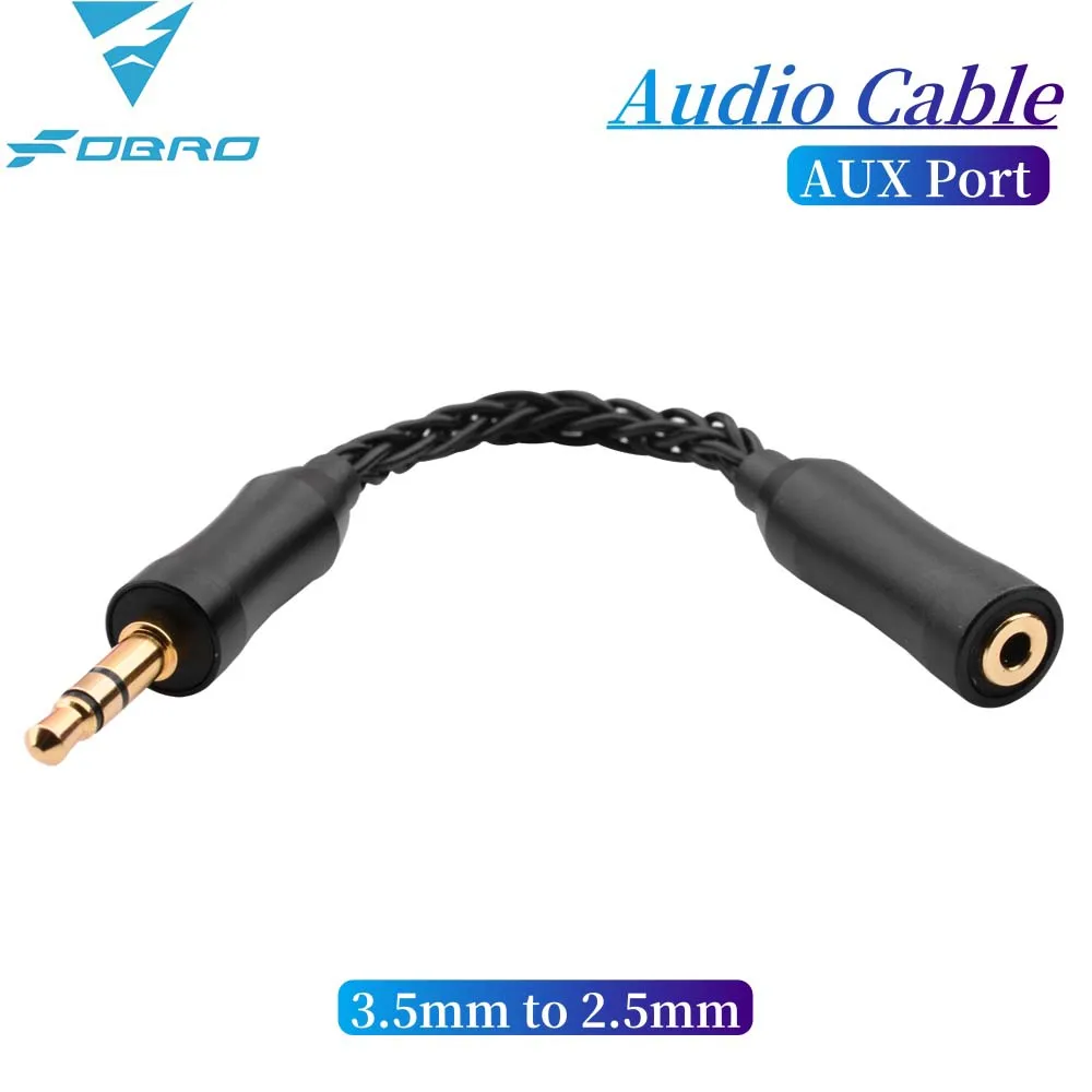 Audio Cable 3.5mm Balanced Male To 2.5mm Stereo Female Adapter Cable For NW‑ZX507 DMP‑Z1 NW‑ZX300A NW‑WM1Z Headphone Cable