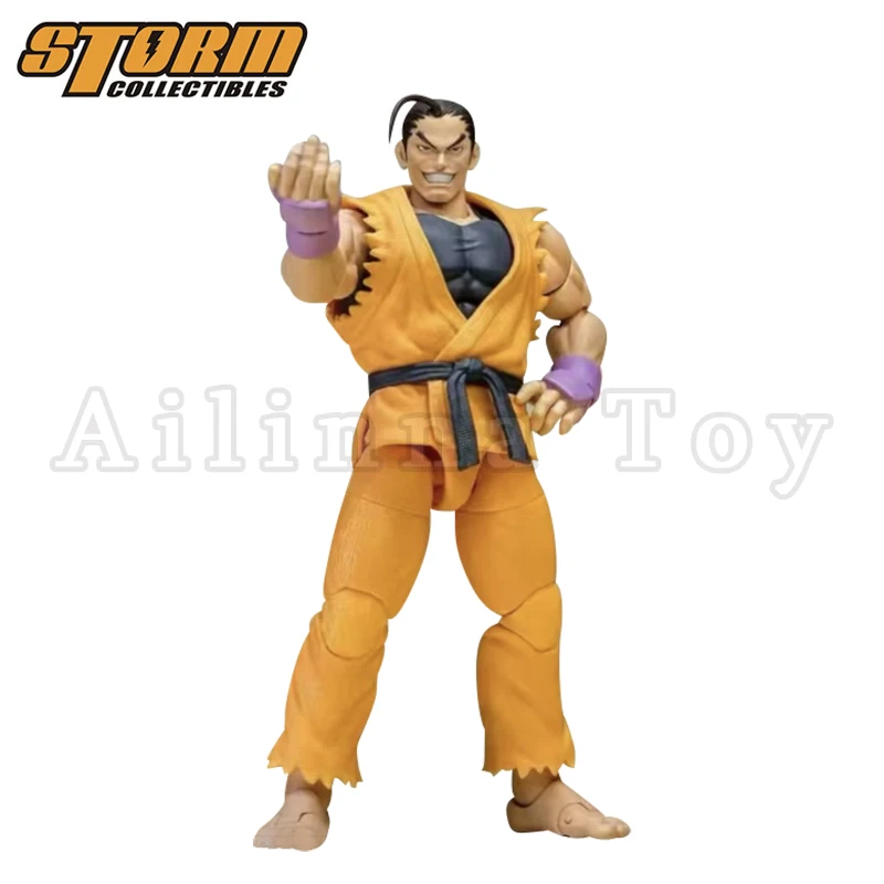 Storm Collectibles Toys 1/12 7inches Action Figure Street Fighter Zero 3 Storm Arena Ken Ryu Dan Nash Anime Model For Gift