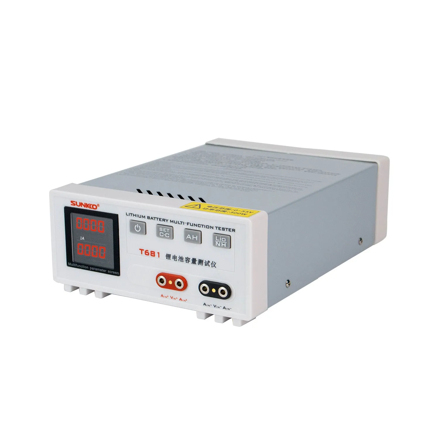 Sunkko T-681 0-55V 0-84V リチウム電池容量テスター 18650 バッテリー電圧テスター Li-ion Lifepo4 放電テスター