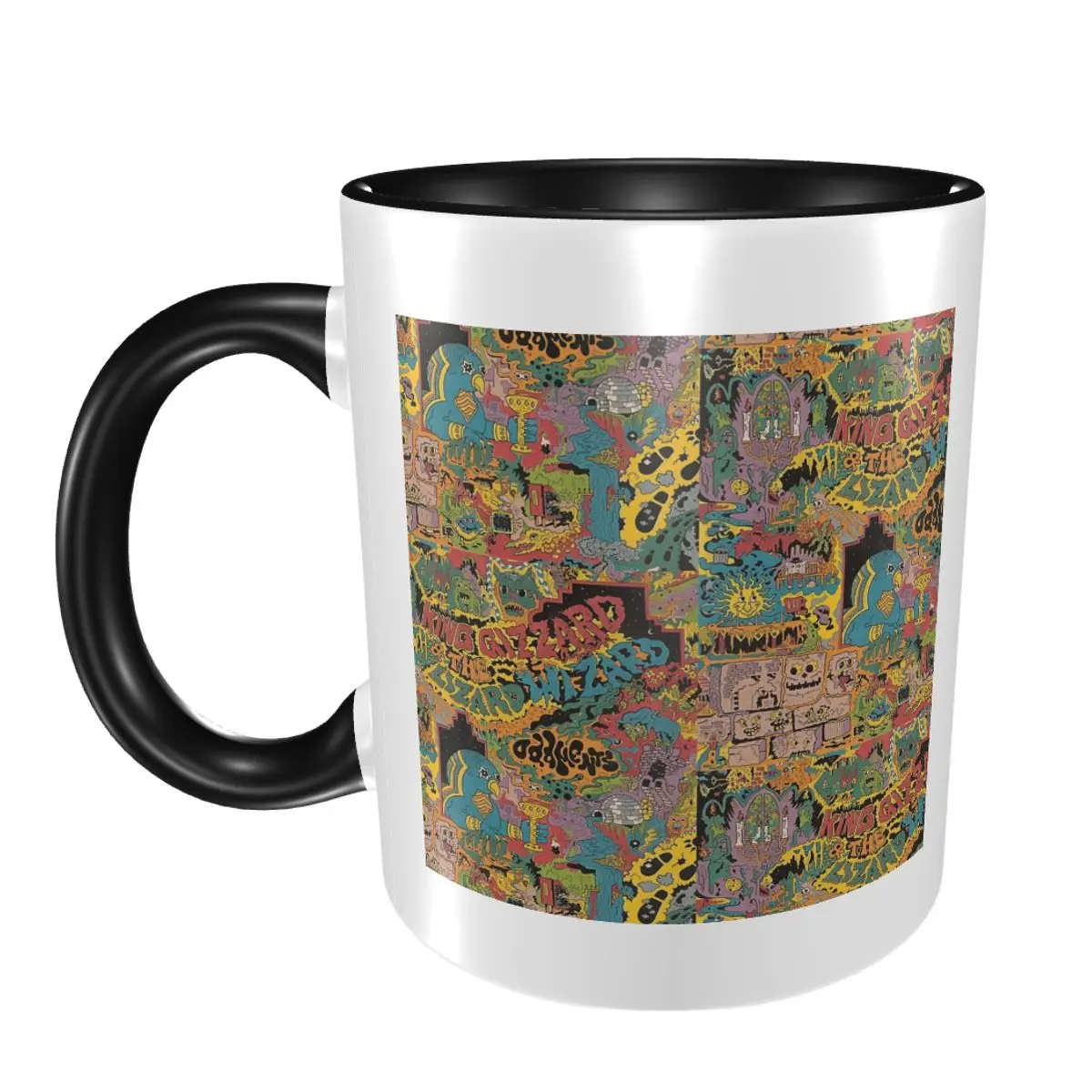 

King Gizzard And The Lizard Wizard - Oddments Mug Funny Ceramic Coffee Cups Tea Mugs Milk Cup Drinkware Gifts for Friends