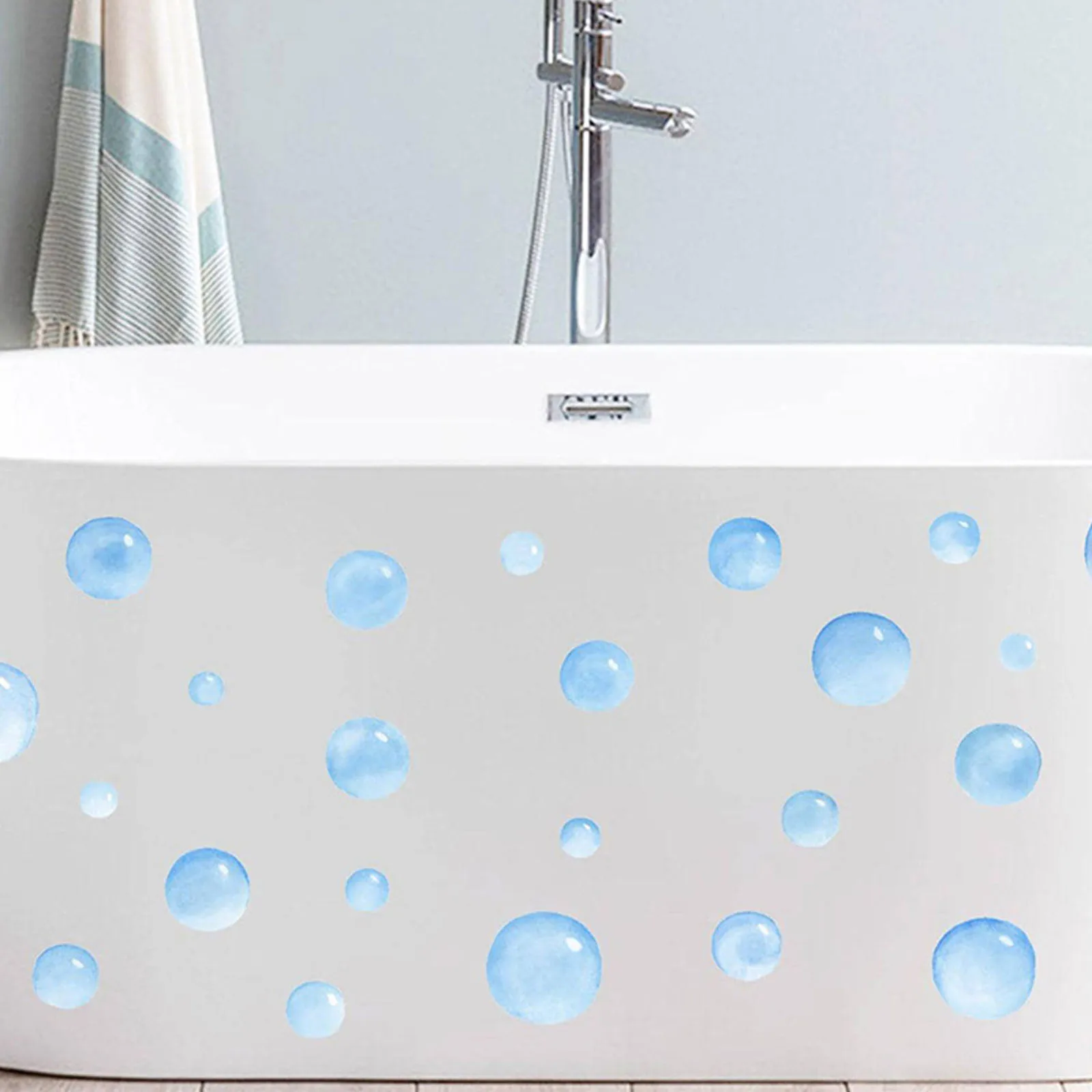 

Exquisite Bubbles Wall Art Sticker Set Self Adhesive Waterproof Decor for Modern Home Living Room Bedroom Renovation
