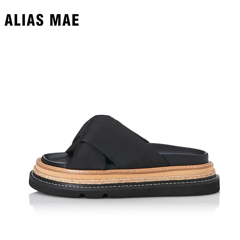 ALIAS MAE VERA High Quality Versatile New Sandals 2023 Summer Women's Soft Sole Wearing Durable Beach Slippers