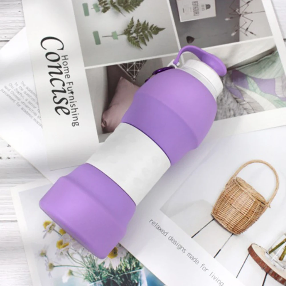 

Telescopic Kettle Foldable Sports Bottle Flexible Portable Stretch Collapsible Water Travel