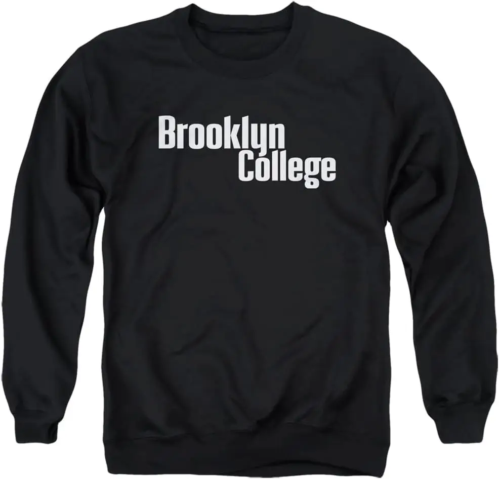 LOGOVISION Brooklyn College Official Stacked Unisex Adult Crewneck Sweatshirt