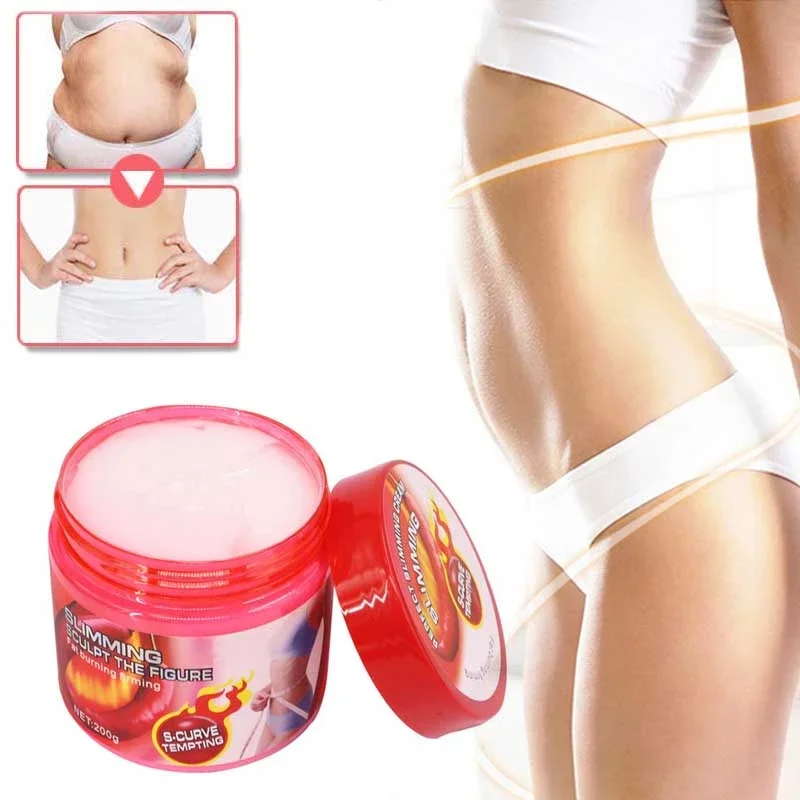 200g Chili Slimming Cream Fast Burning Lost Weight Ginger Natural Plant Extract Body Care Firming Effective Lifting Firm Product