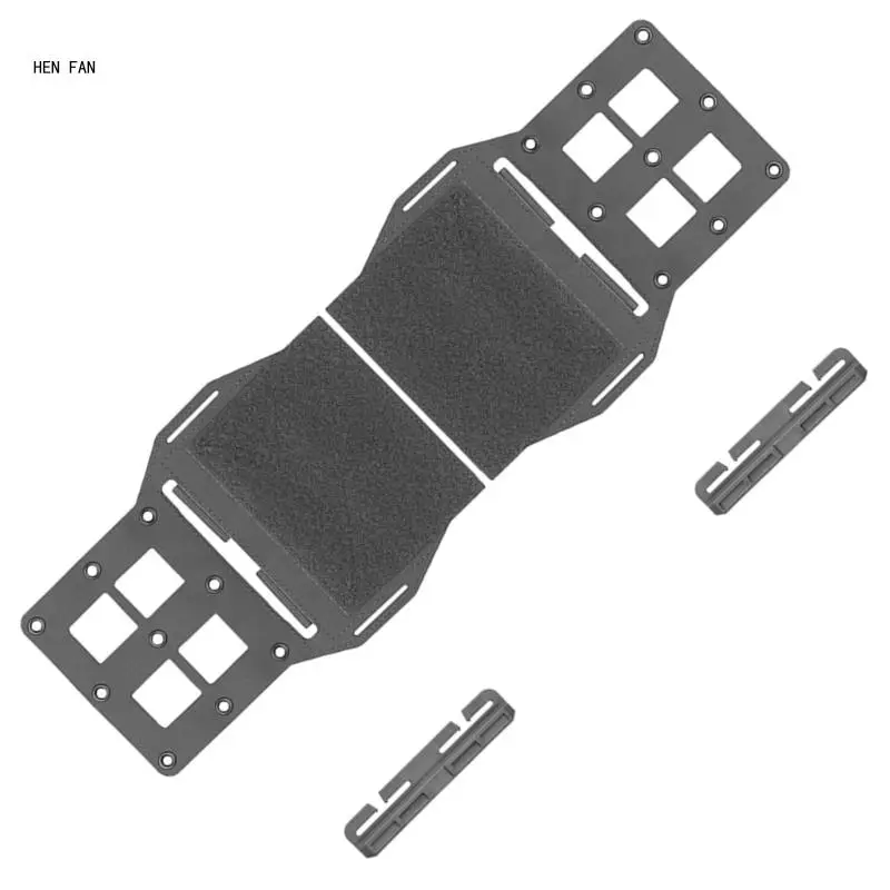 Gilet tattico Piattaforma espansione laterale Pannello Modulo tessitura tattica Accessori con piattaforma montaggio a