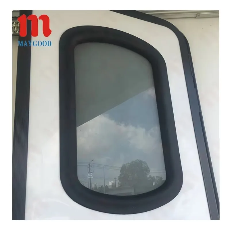 620x1800mm RV Entry Door Camper Aluminum Door caravan Replacement Door with Tempered Glass Rv Accessories Rv Body Parts view 5