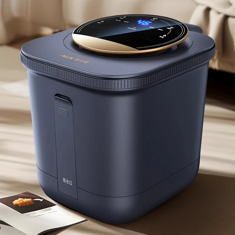 

Ванночка для ног, электрическая автоматическая массажная ванночка для ног, массажная ванна для ног с подогревом при постоянной температуре, спа для ног стерилизация озоном