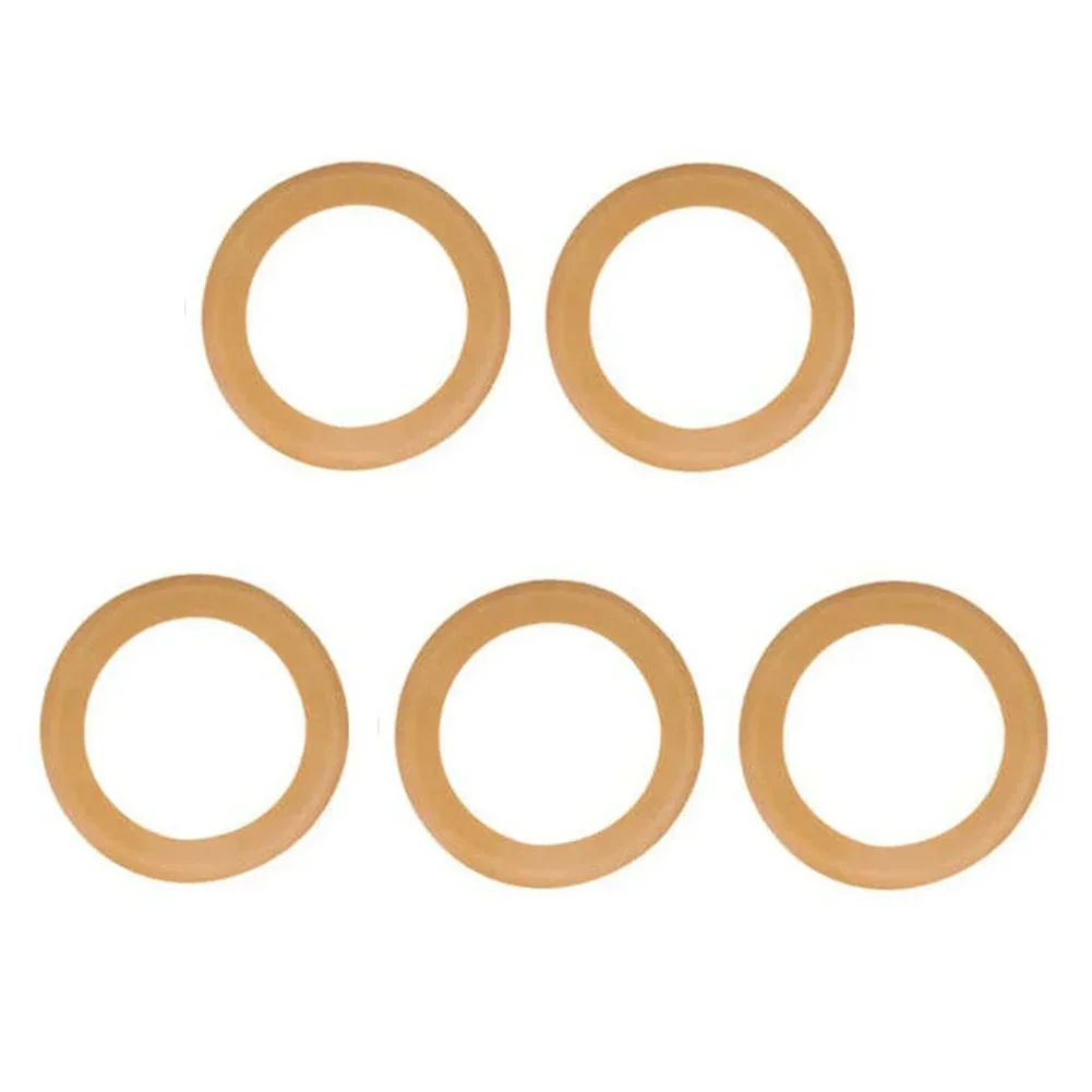 5pcs Air Compressor Piston Ring Pump Piston Rings Rubber For 550W/1100W/1500W Oil-Free Silent Air Compressor For Air Tools