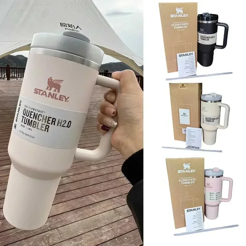 New 2024 SL Tumbler 30oz/40oz Insulated Thermal Coffee Cup Stainless Steel Travel Mug Vacuum Insulated Cup