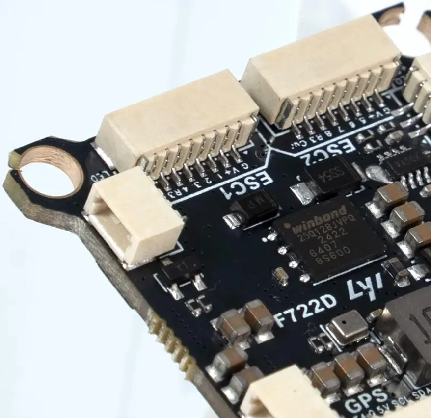 

F722 8S 100A Stack ICM42688P F722 Контроллер полета 100A 4in1 ESC 30,5X30,5 мм 3-8S для FPV дронов