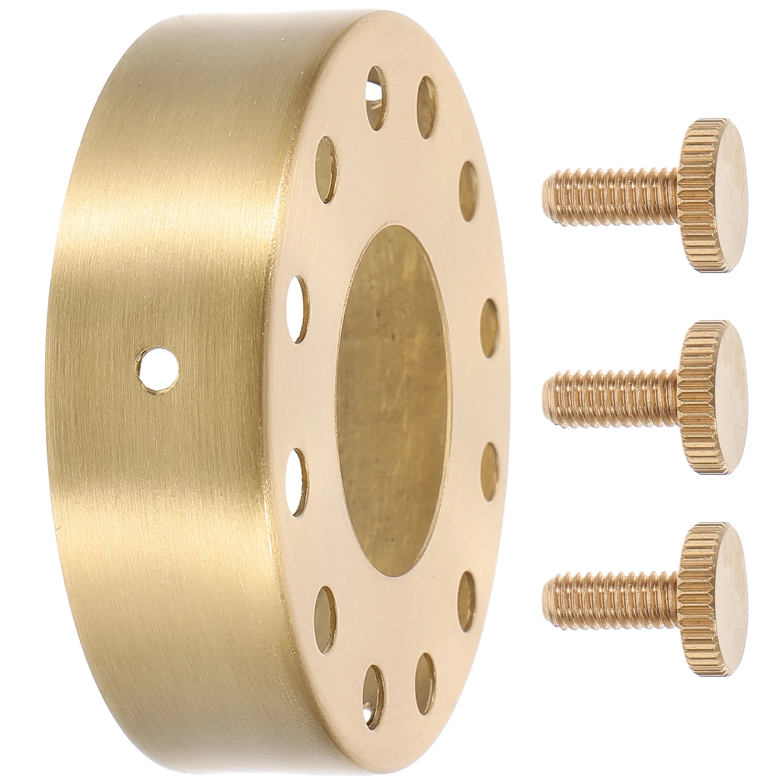 

Copper Shade Adapter Durable Rust-Resistant Bracket For Glass Lampshade Repair Easy Installation Stable Lampshade Cover Ring
