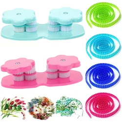 1X Plastic Paper Quilling Crimper Machine Crimping Paper Craft Quilled DIY Art Tool Papercraft Scrapbooking Stamping Wholesale