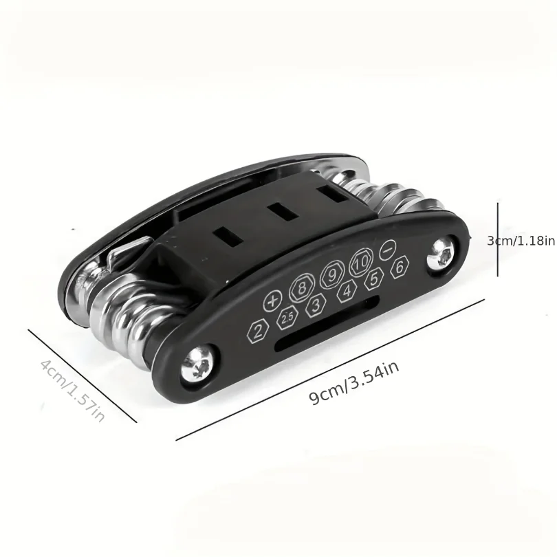 

16-in-1 Socket Wrench Set, Non-Slip Rotating Head. Durable Stainless Steel for Home & Car Repairs. Easy & Universal Tool.
