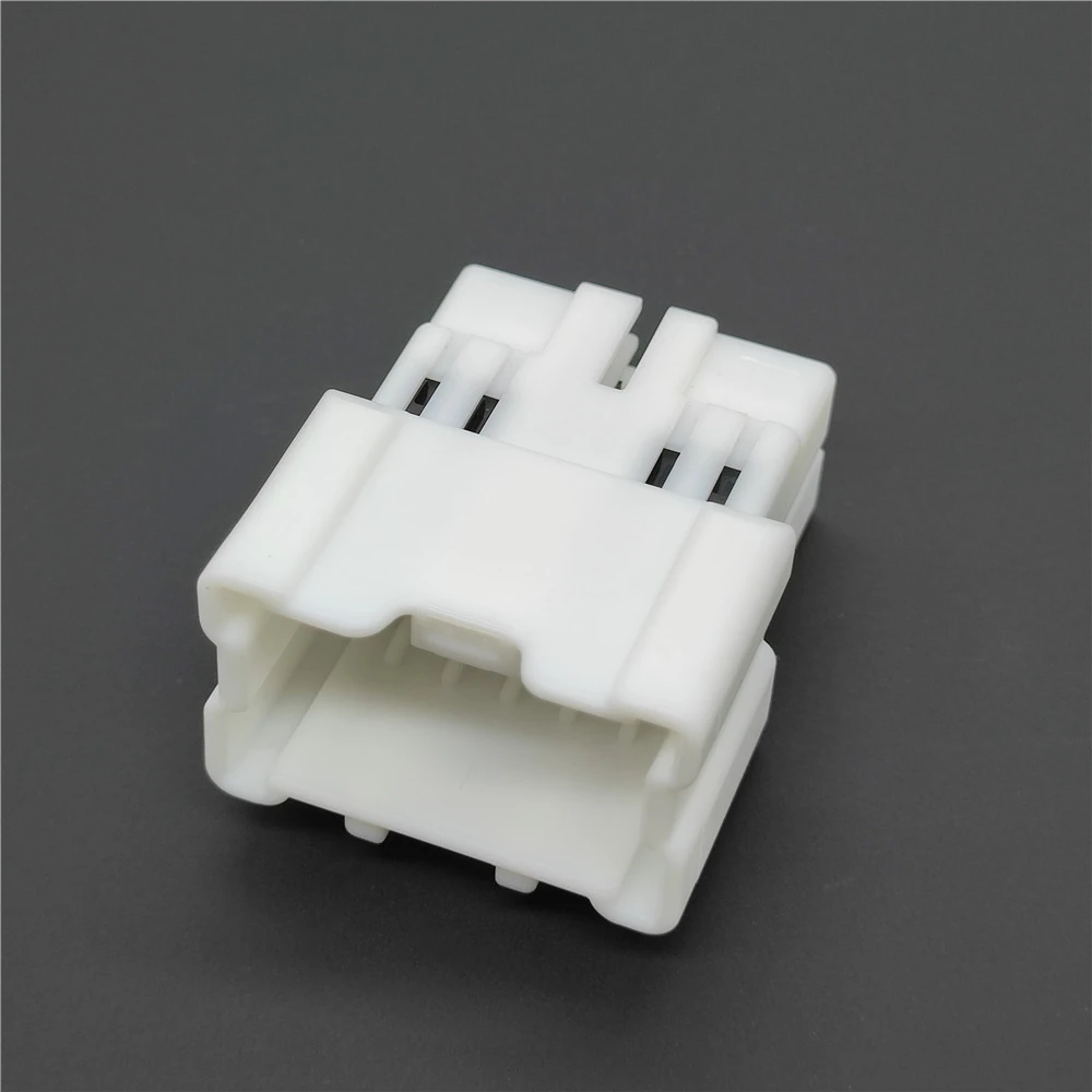6098-6978 10P Connector Male NS-CS Series 2.3mm 090 Unsealed PBT Natural Fit for Car Tail Light Door Lock Wiring
