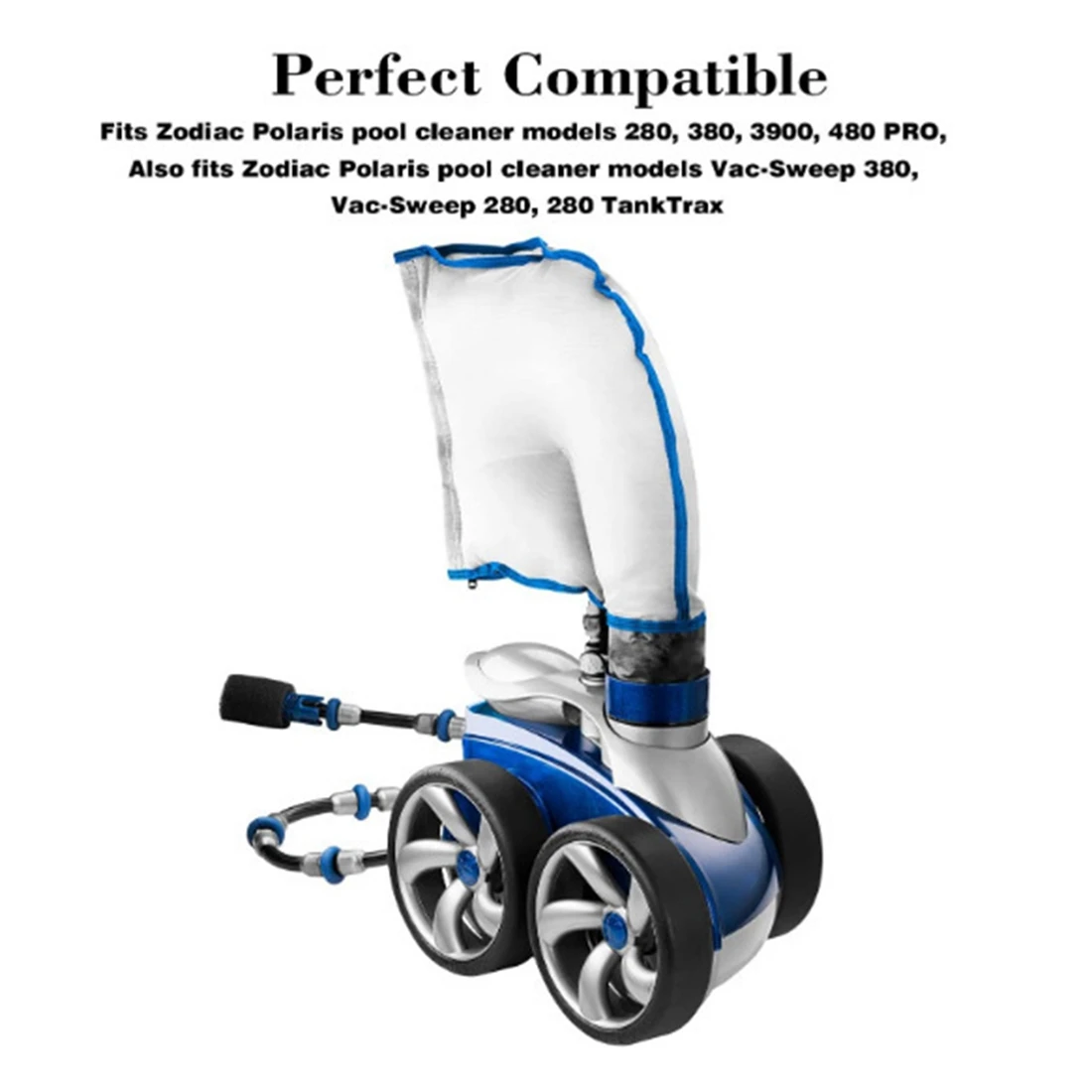 ACKOR 48-080 Zodiac Polaris 풀 클리너 모델 280,380,480 PRO,Vac-Sweep 380,280 TankTrax용 인라인 필터 스크린 어셈블리