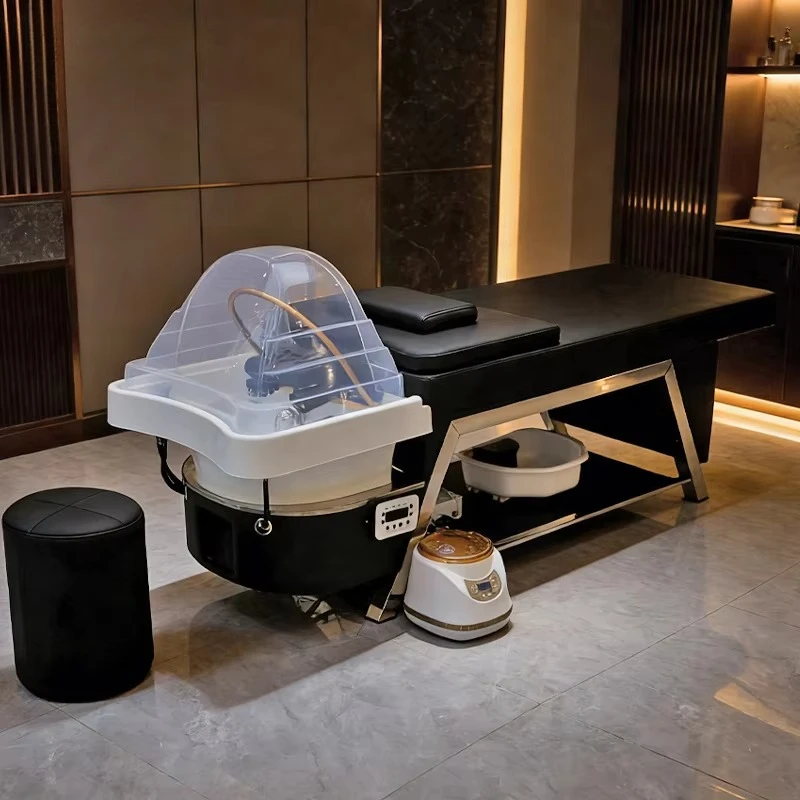 New Head Spa Shampoo Bed Beauty Salon Thai Water Therapy Shampoo Bed Hair Washing Hair Washing Massage Shampoo Bed