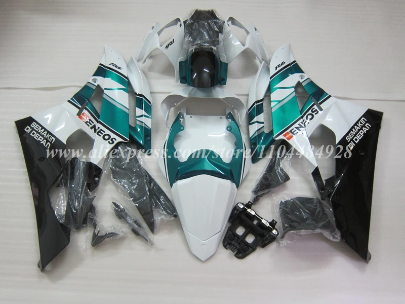 4Gifts New ABS Motorcycle Fairings Kit Fit For YAMAHA R6 2006 2007 06 07 Bodywork Set Custom White Black Green