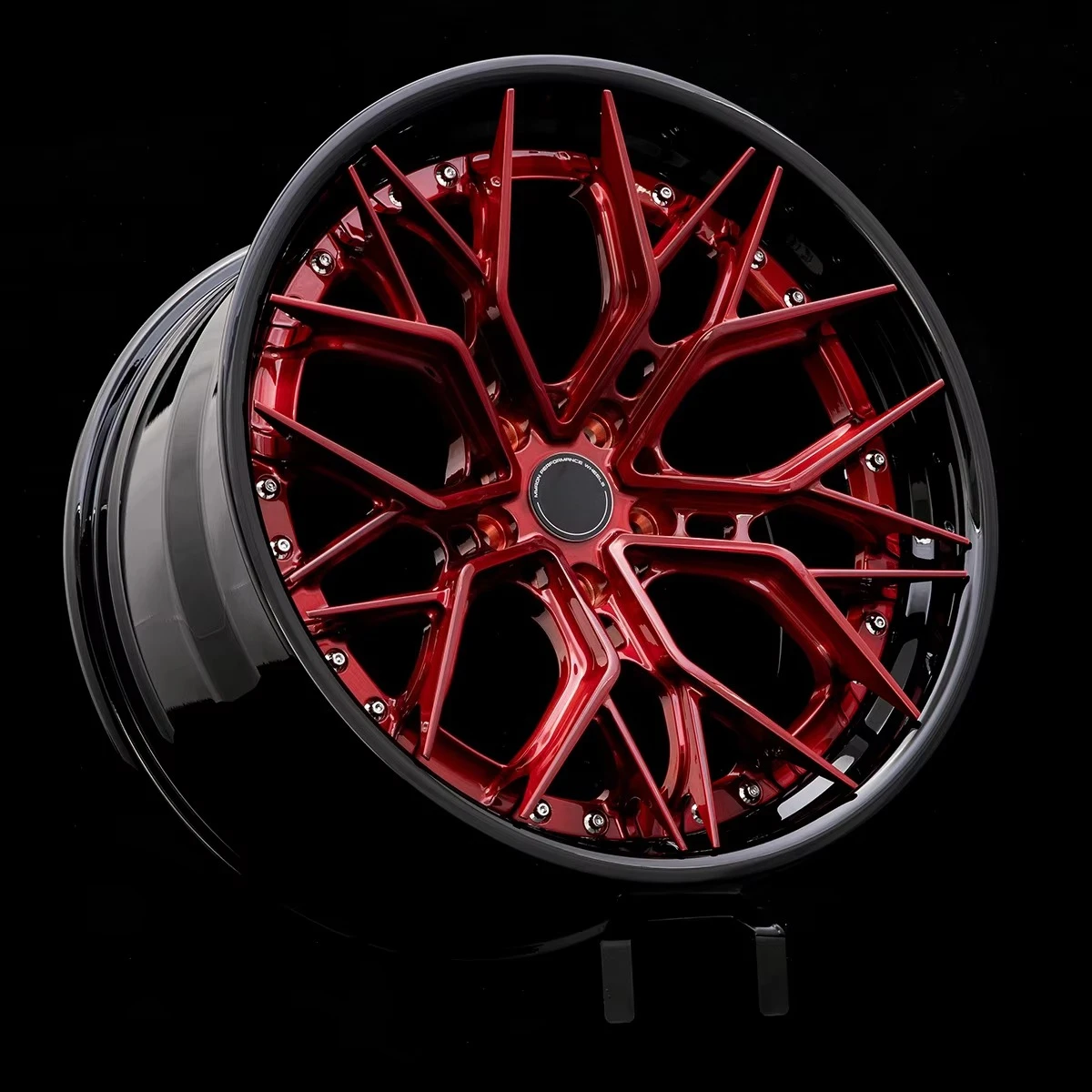High-End 19-23 Inch Two-Piece Forged Alloy Car Wheels Various Hole Spacings (5*108  5*120 5*130 PCD) New Etch Aluminium Alloy