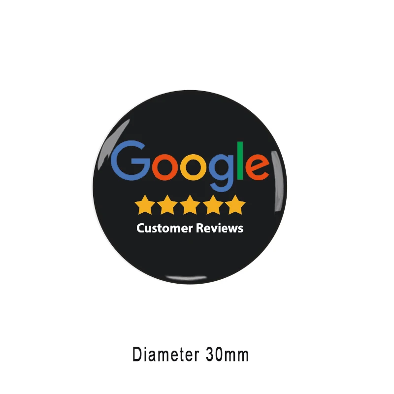 On-Metal Google Review Epoxy Sticker Verhogen Uw Reviews Nfc Tag Sticker Epoxy Lables