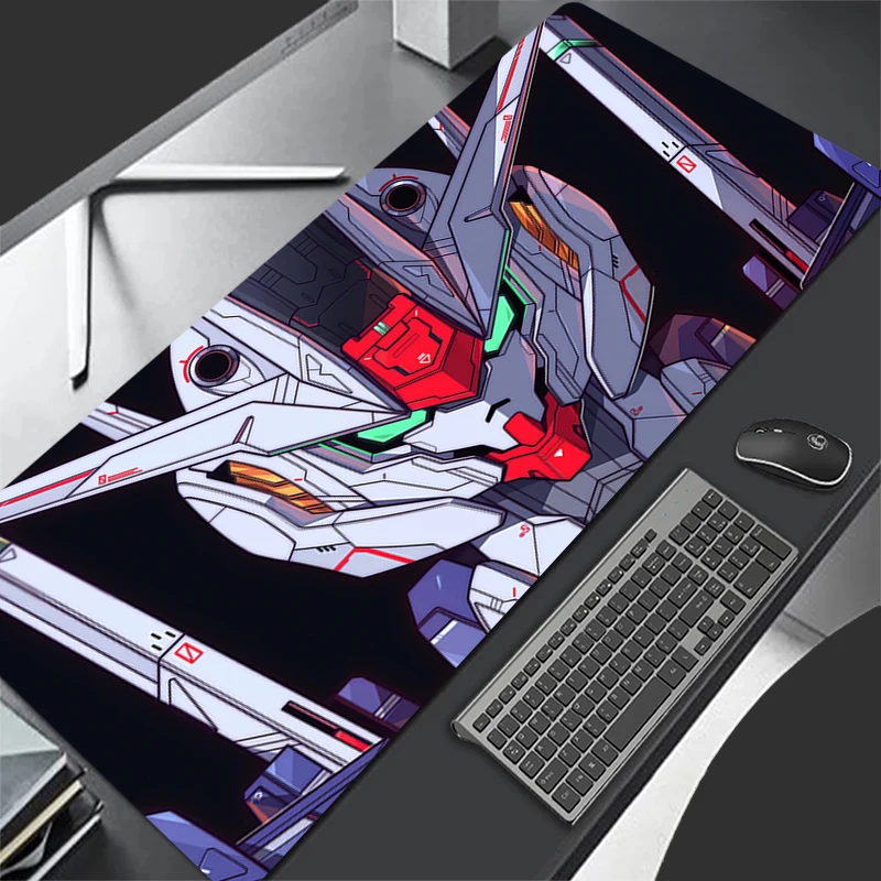 

Mechanical Warrior Gundam Aerial Mouse Pad Large non-Slip Rubber Gaming MousePad Desk Pad for Office and Gaming PC game Mousepad