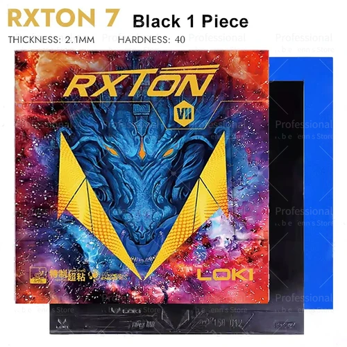 Imagen 2 del producto LOKI RXTON 1 3 5 7 tenis de mesa goma adhesiva Ping Pong hoja superior de goma con esponja elástica prealineada paletas de goma Loki