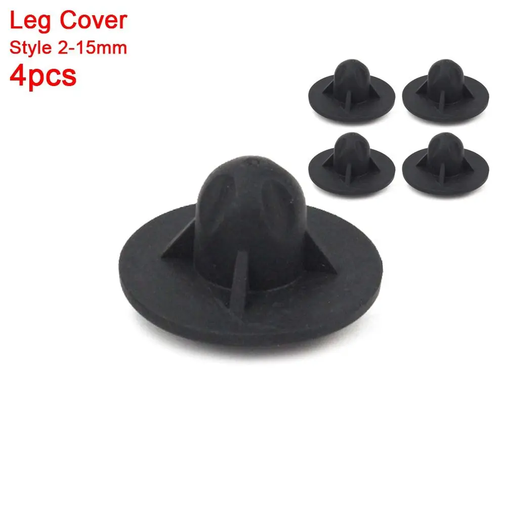 1Set Camping Chair Accessories Moon Chair Leg Covers Plug Connector Anti-slip Leg Protectors Wear-resistant Removable