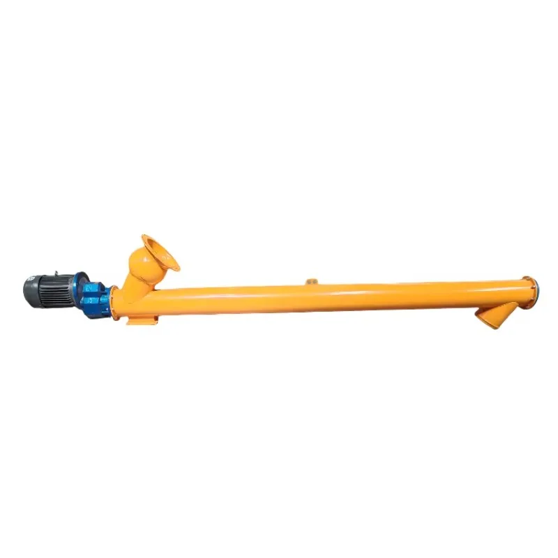 Tube Screw Conveyor Auger 165 Feeder Dry Powder Cement Sand Coal Ash Particle Loading Lifting Industrial Conveying Equipment